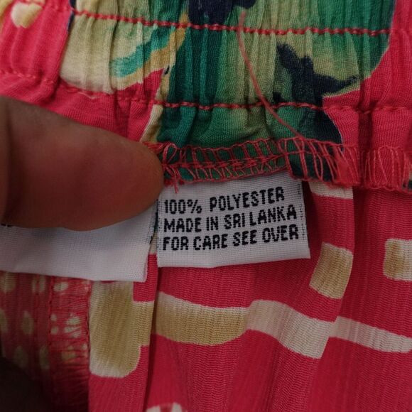 Alfred Dunner Bora Bora Skirt Women's 12 Printed Polyester Pleated Elastic Waist - Picture 6 of 7